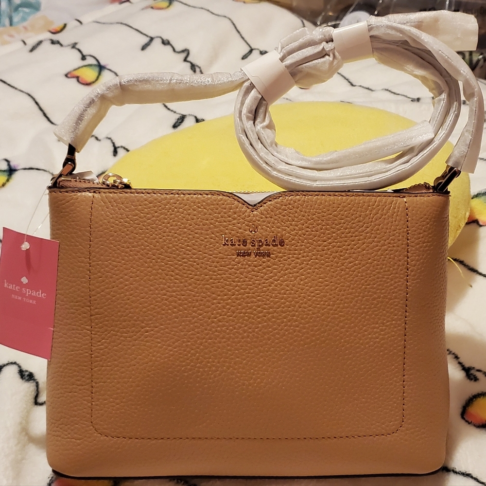 Kate Spade Crossbody, light fawn